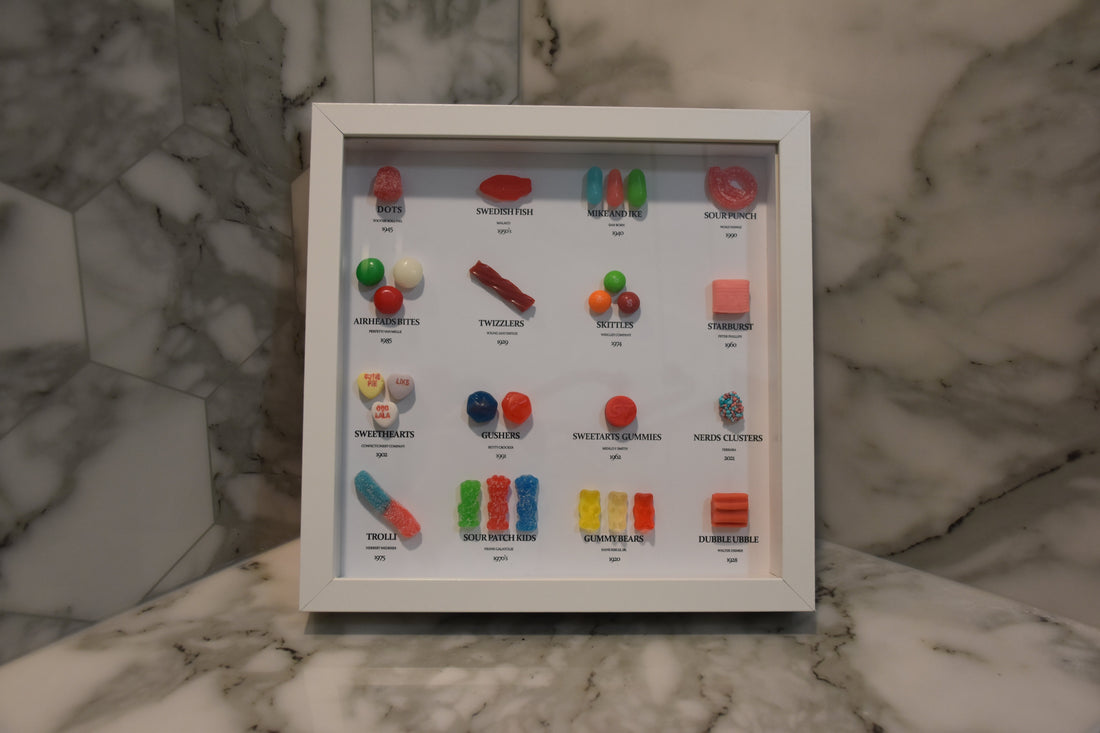  Candy History - Wall Shadow Box - WraithArt