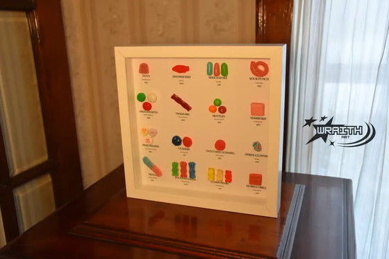 Candy History - Wall Shadow Box - WraithArt