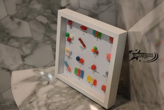 Candy History - Wall Shadow Box - WraithArt