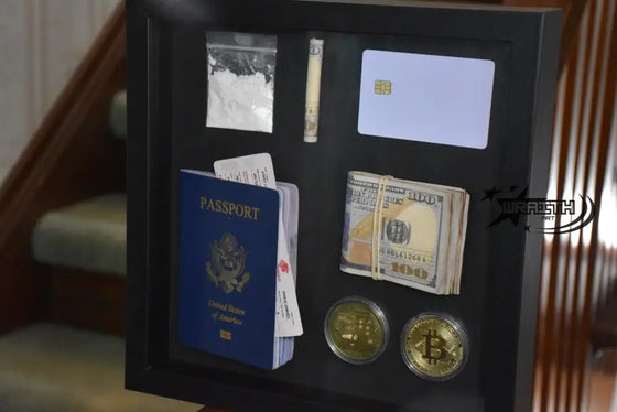 Passport Bros - Wall Art Shadow Box