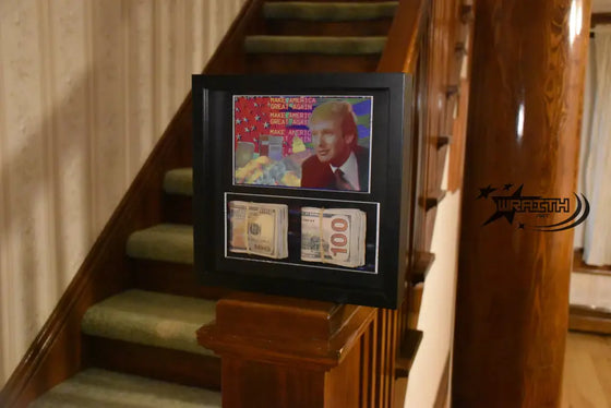 Trump Make America Great Again - Wall Shadow Box