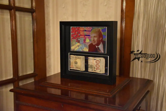 Trump Make America Great Again - Wall Shadow Box